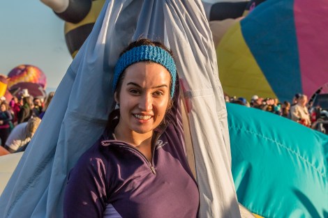 100 Strangers |  76:  Kelly @ 6:56:54, AIBF 2015